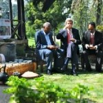 John Kerry attending coffee ceremony upon his arrival in Addis Ababa
