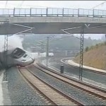 The worst train accident captured on camera in Santiago