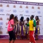 Haile Gebre Silassie is the worst dancer ever. Watch this video. 