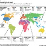 Chinese investment in Ethiopia is second in Africa, China’s massive foreign investment, in one map