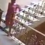 Ethiopian Maid caught on camera trying to attack employer,Arrested by police [Dubai based Website claims]