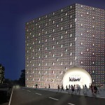 Architect Xavier Vilalta inspired by Ethiopian traditional cloth patter to design a building in Addis Ababa