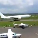 Brilliant job by pilots – Ethiopian airlines pilot manage to take off BOEING 767 from a shorter runway
