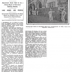 Emperor Menelik had bought American Railway stocks (shares) [New York Times]