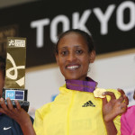 Tirfi Tsegaye win Tokyo marathons
